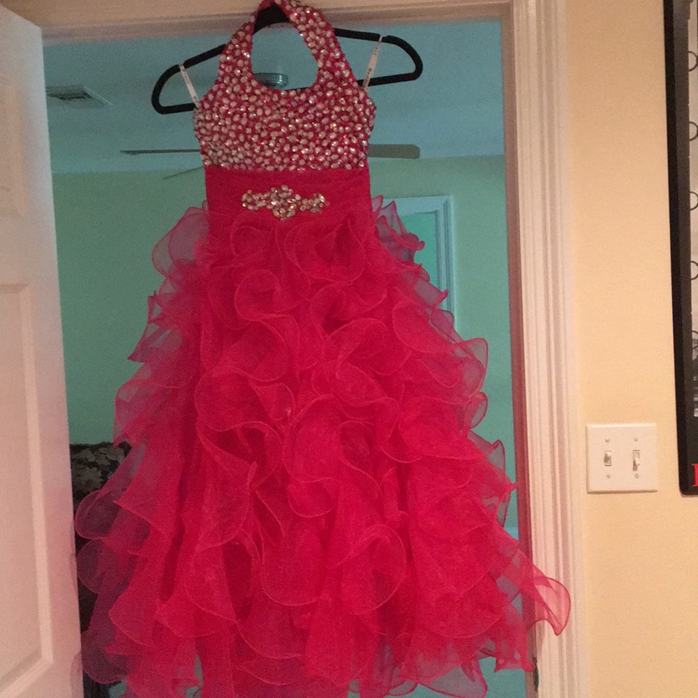 Pageant dress child size